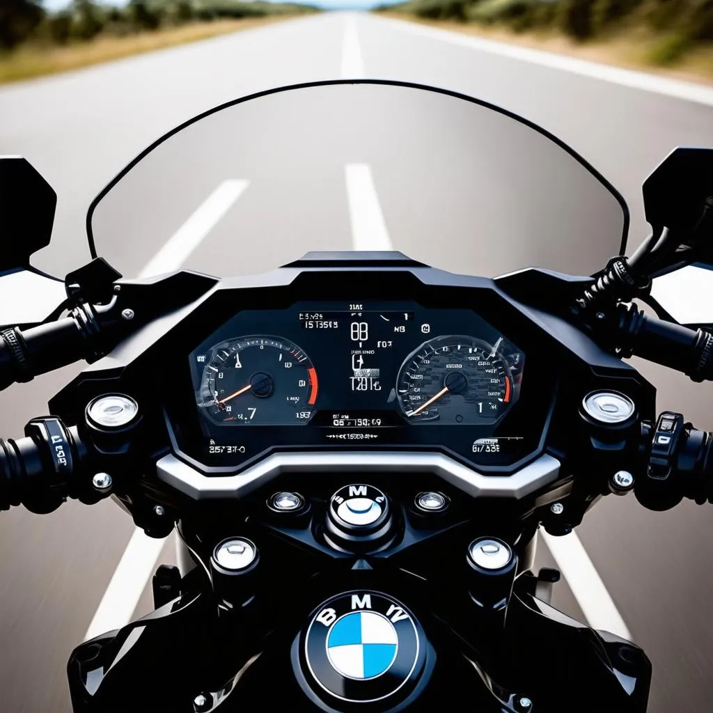 BMW RR1000 2017 Dashboard