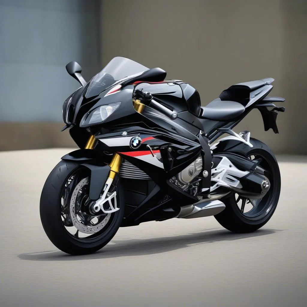 black bmw s1000rr