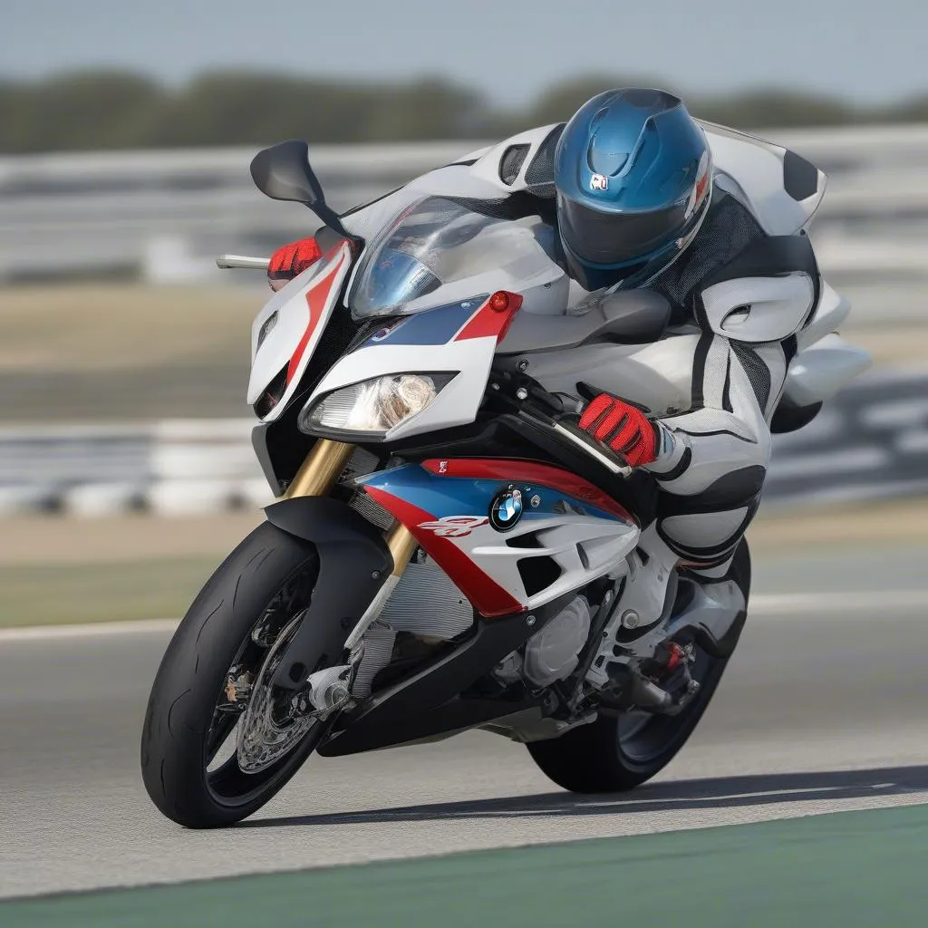 BMW S1000 RR on Track