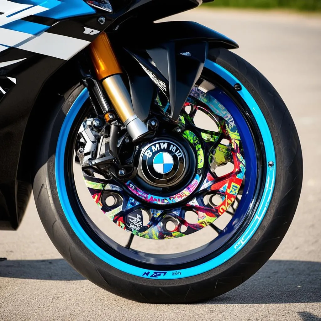 BMW S1000RR Wheel Stickers