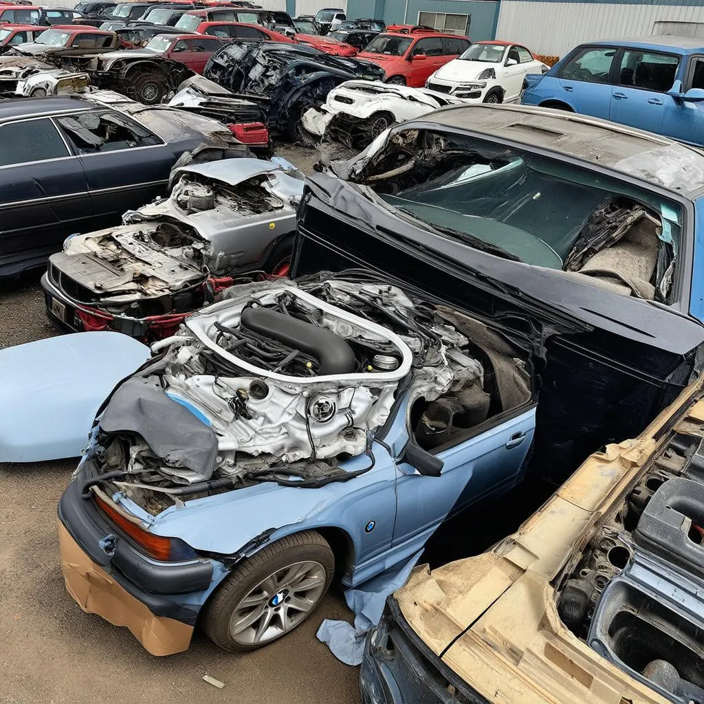 BMW Salvage Yard