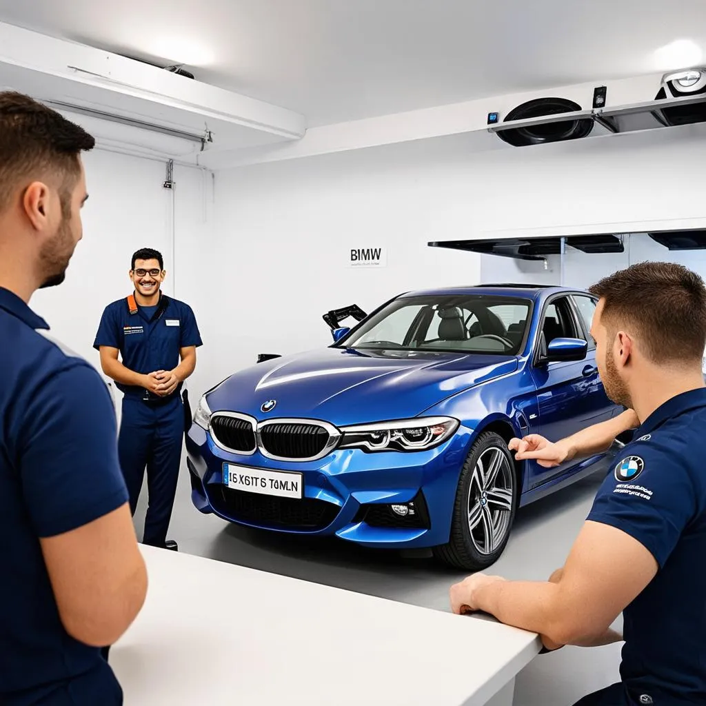 BMW service center