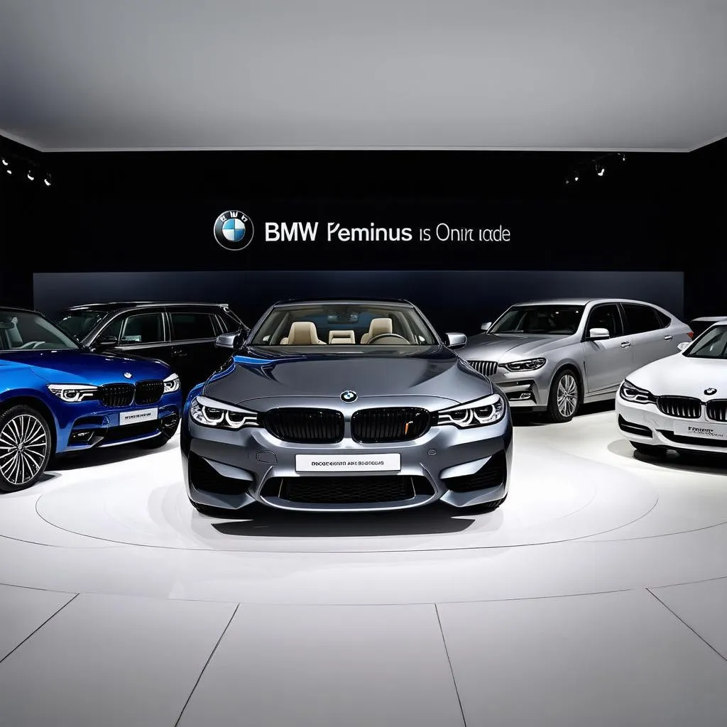 BMW showroom