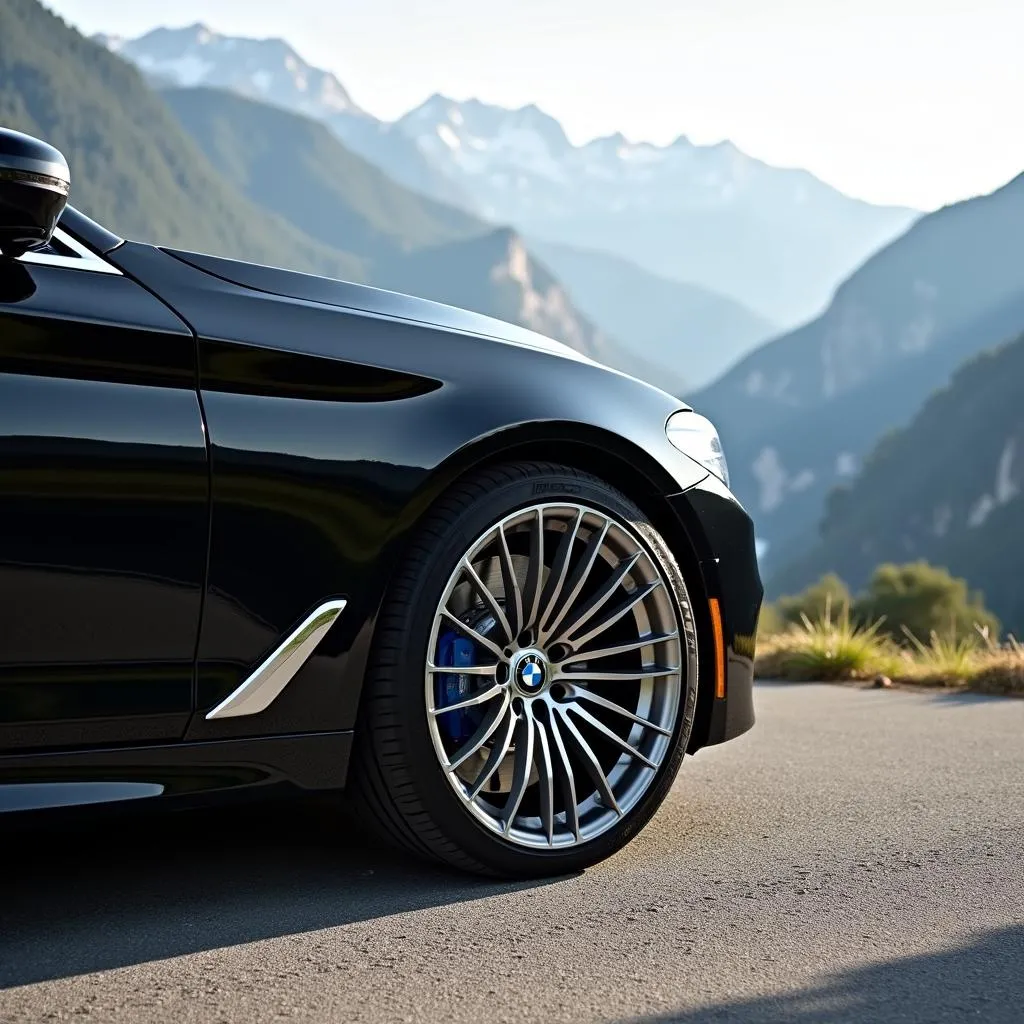 BMW Style 128 Wheels on a BMW 5 Series