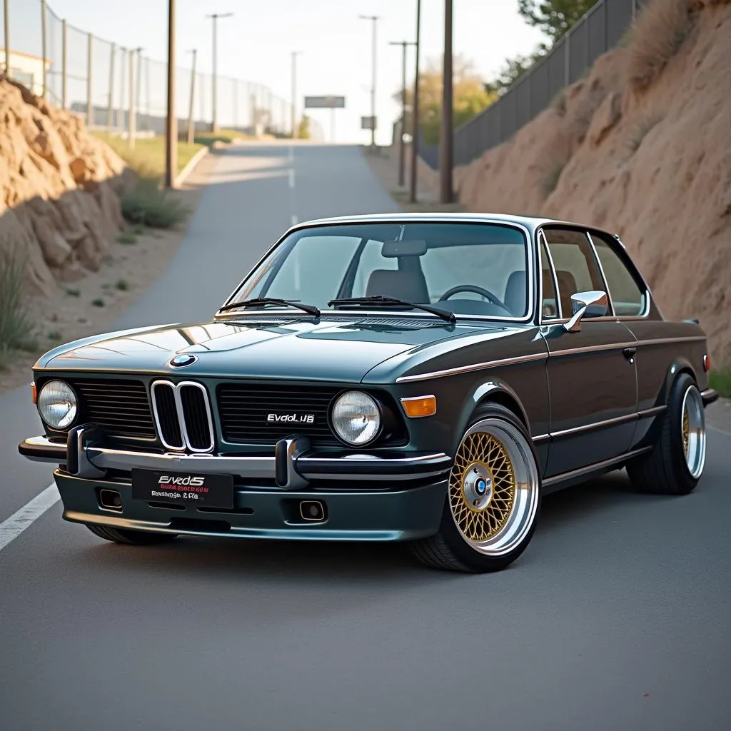 Classic BMW with Style 5 Wheels