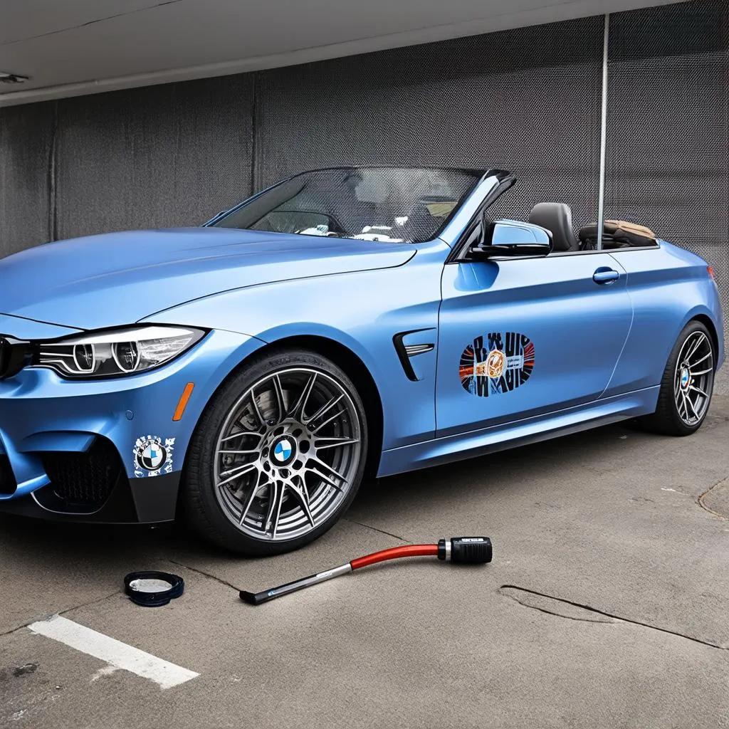 Easy Installation of BMW Vinyl Stickers