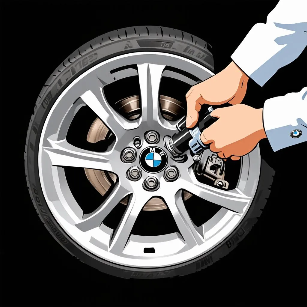 BMW wheel nut torque