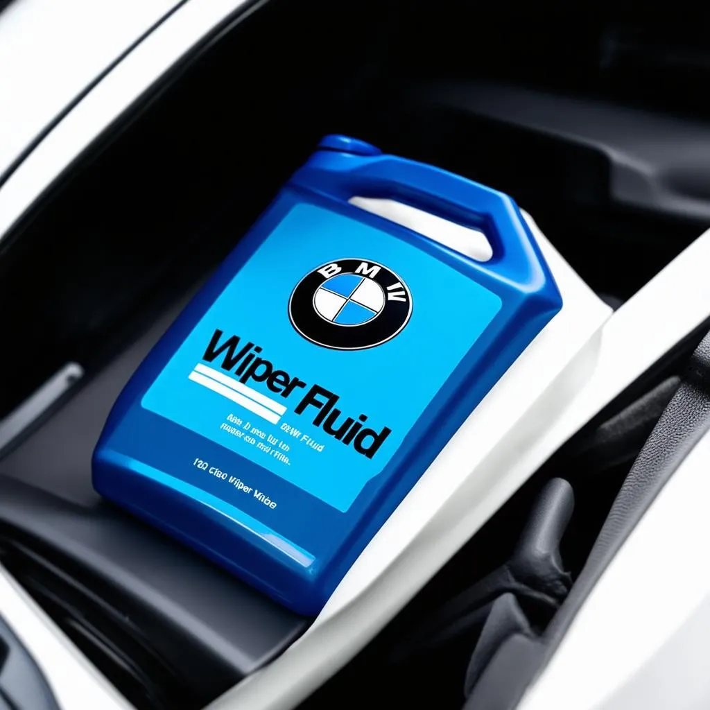 BMW Wiper Fluid Bottle