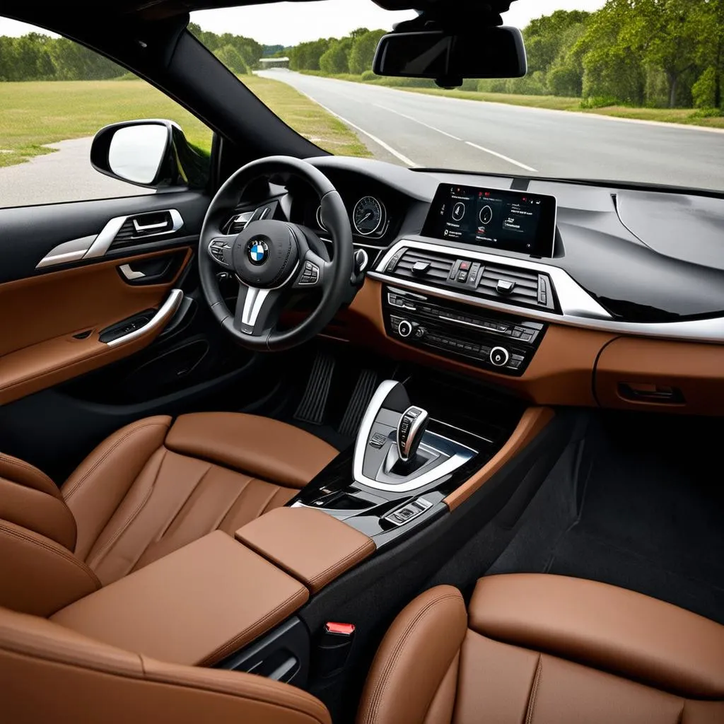 BMW X1 2015 interior