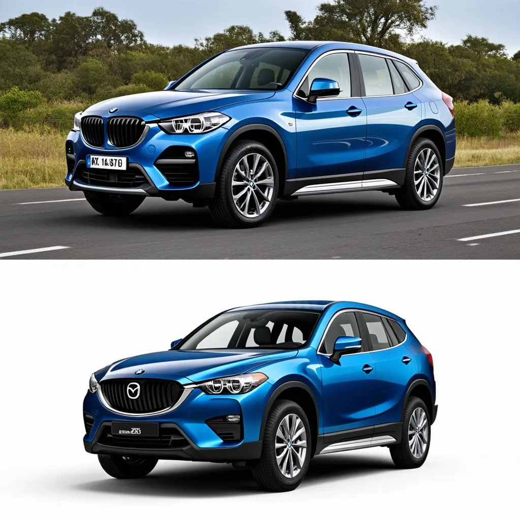 bmw x1 vs mazda cx 5