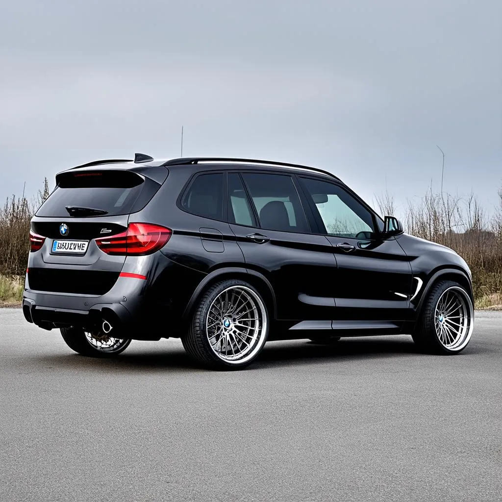 BMW X3 21-inch wheels