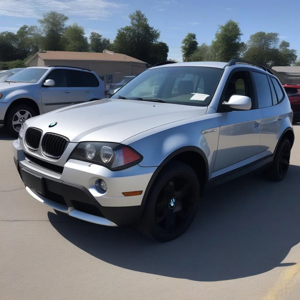 2008 BMW X3 3.0si for sale in a used car lot