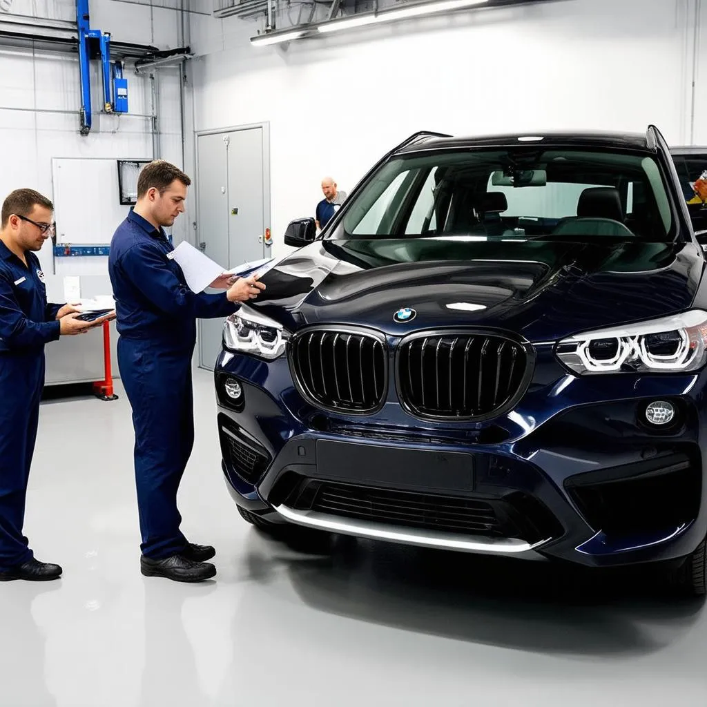 Certified BMW X3 Inspection