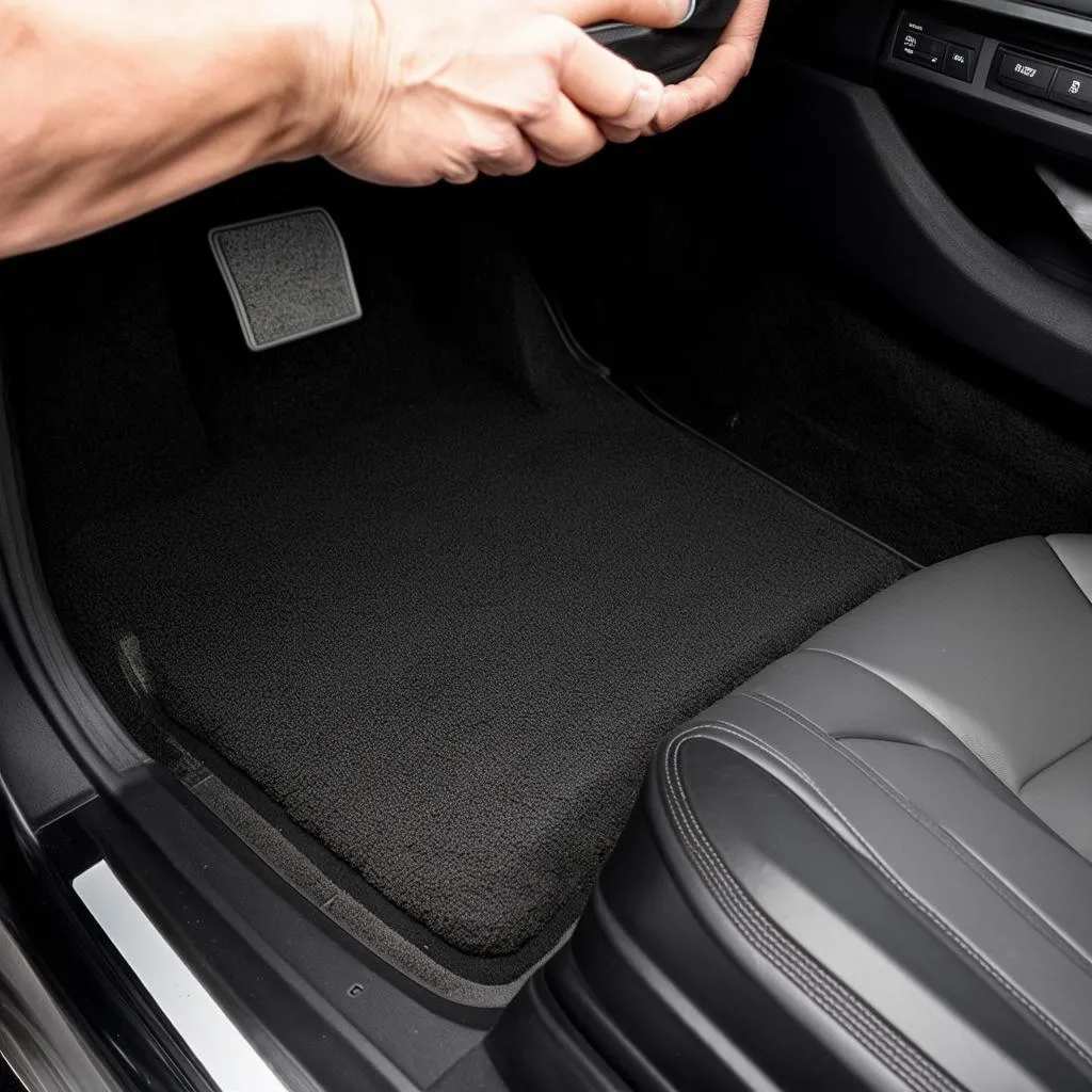 BMW X3 Floor Mats Installation