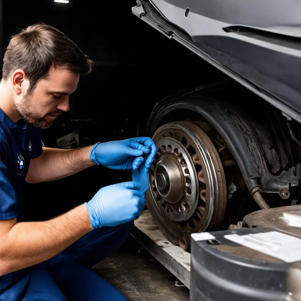 BMW X3 Front Differential Repair