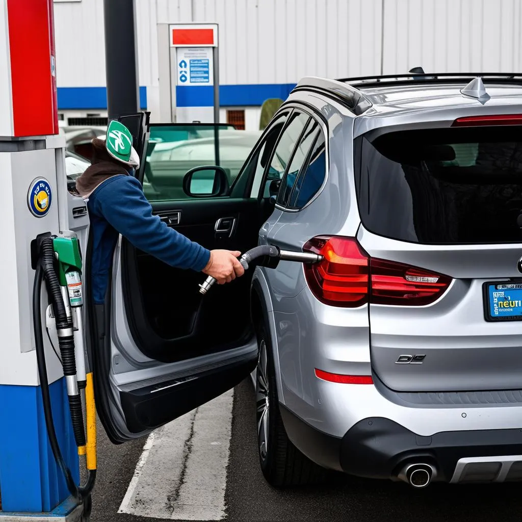 BMW X3 Fueling