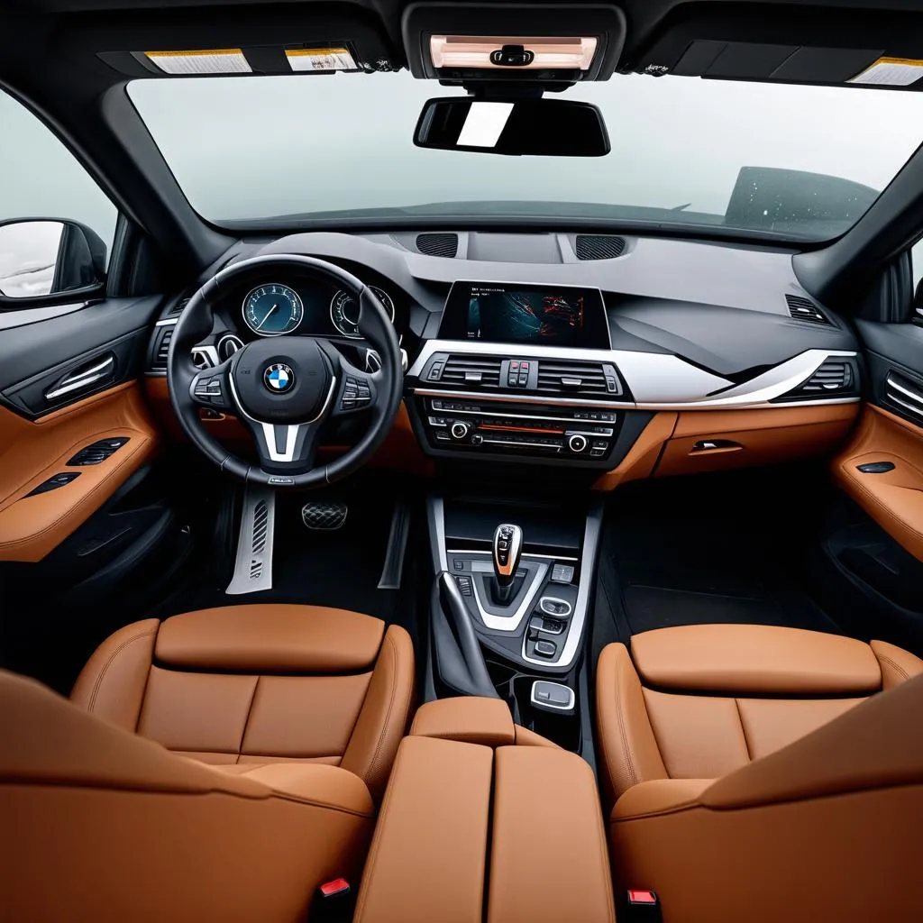 BMW X3 interior