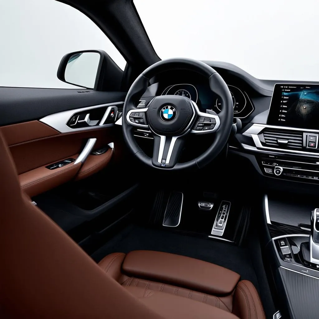 Dashboard of a 2020 BMW X3