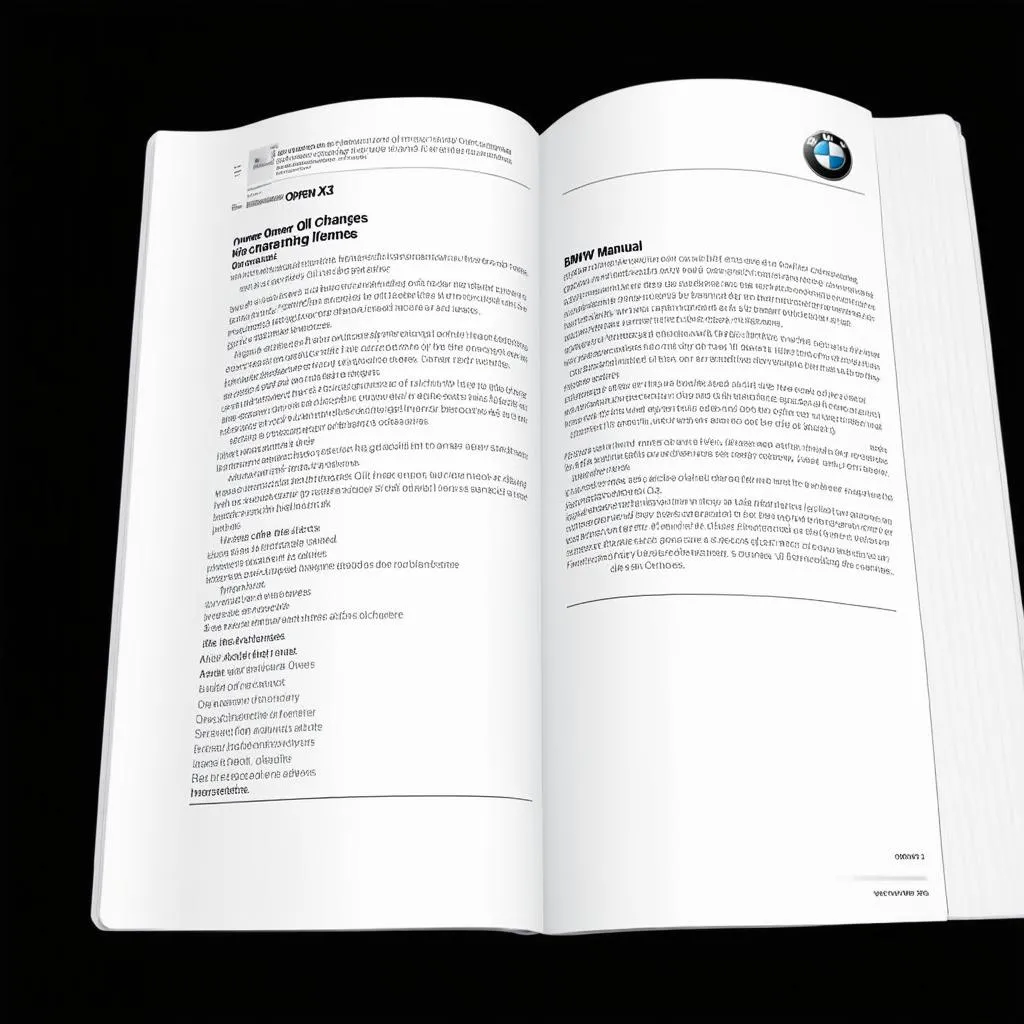 BMW X3 user manual