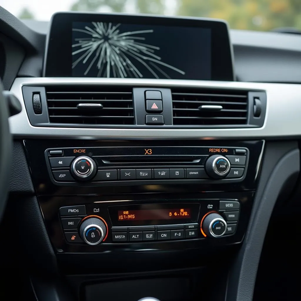 BMW X3 outdated radio system