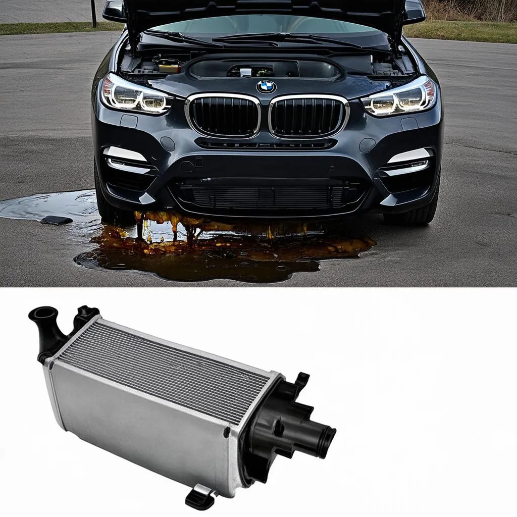 bmw-x3-radiator-leak