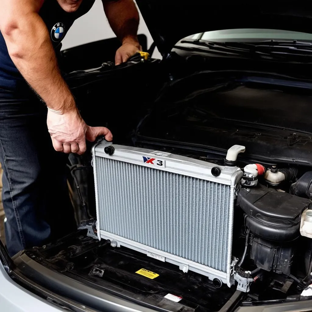 bmw-x3-radiator-replacement