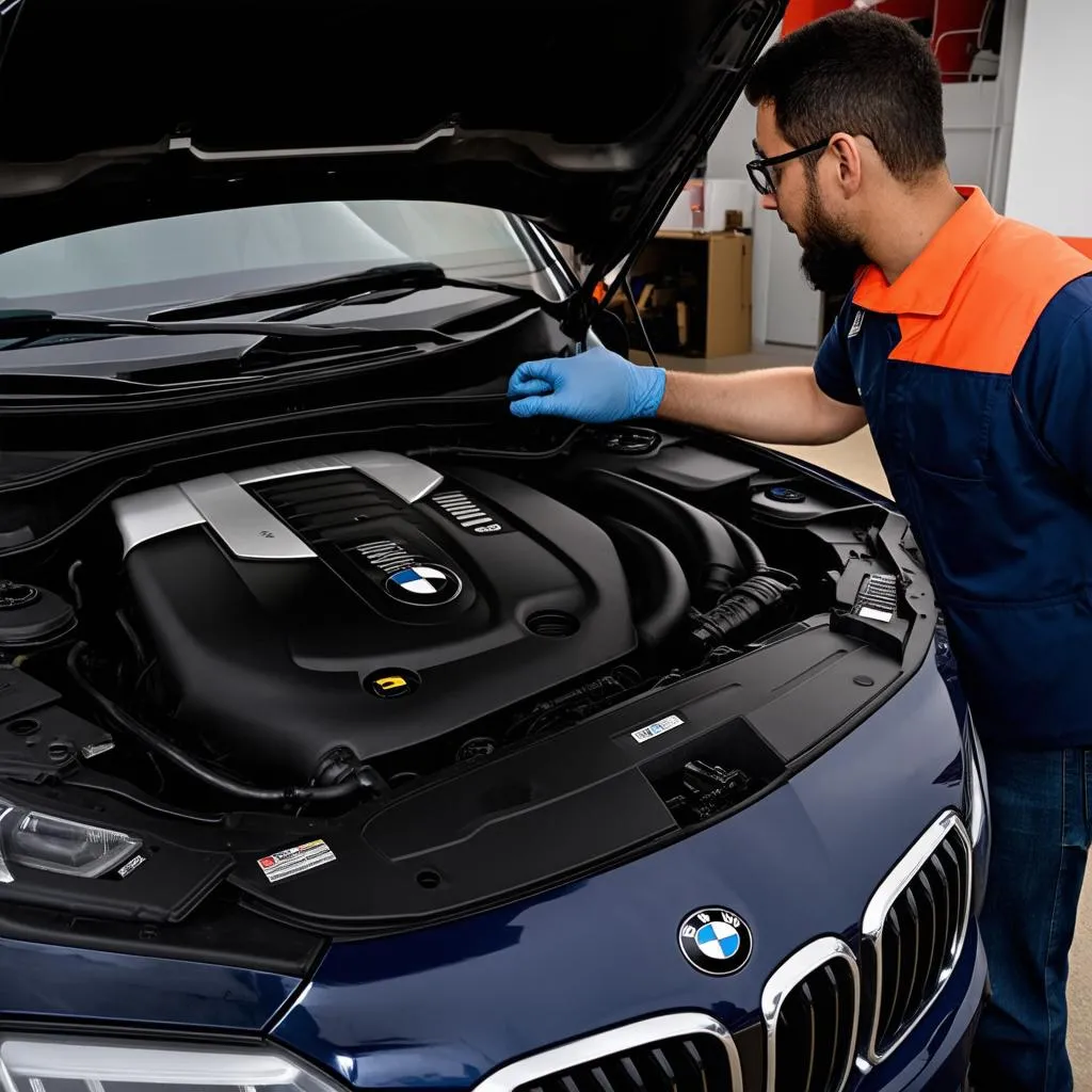 bmw x5 engine light reset