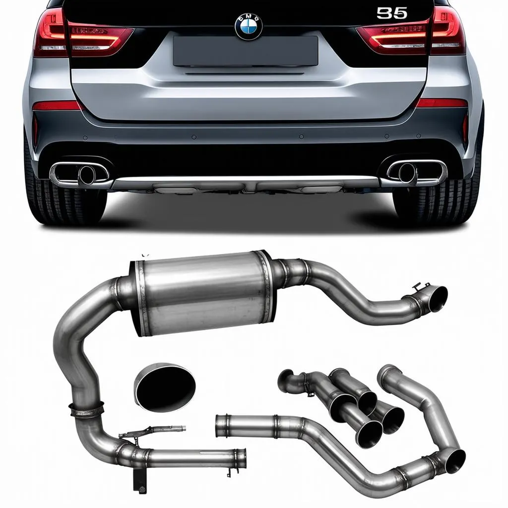 BMW X5 Exhaust System Parts