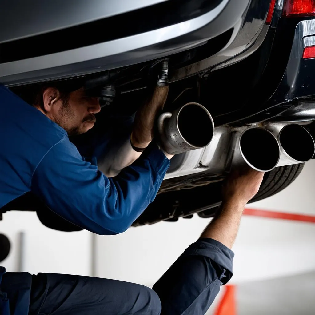 BMW X5 Exhaust System Repair