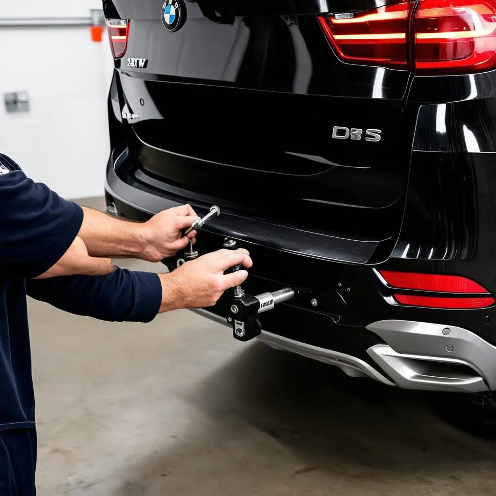 BMW X5 Hitch Installation