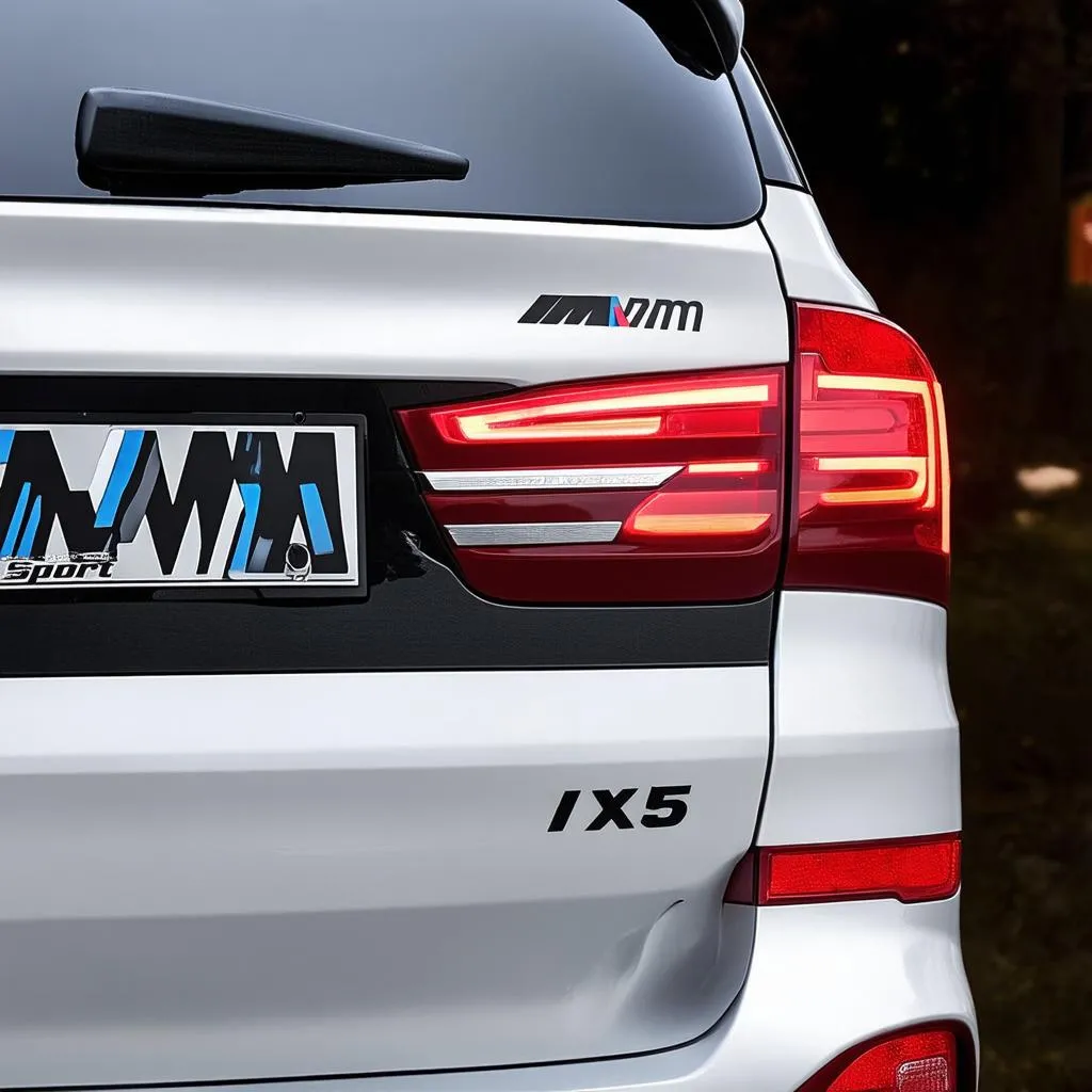 BMW X5 M Sport Sticker