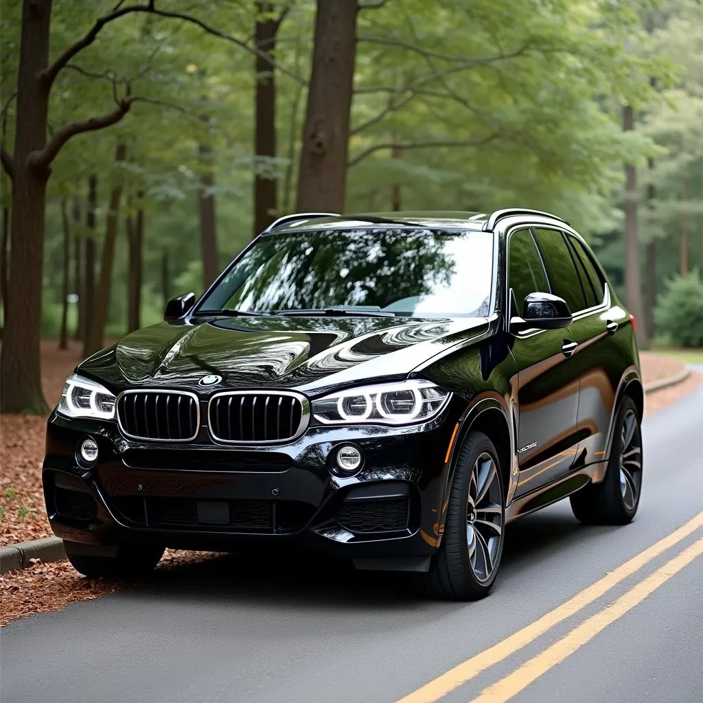 BMW X5 on Atlanta Road