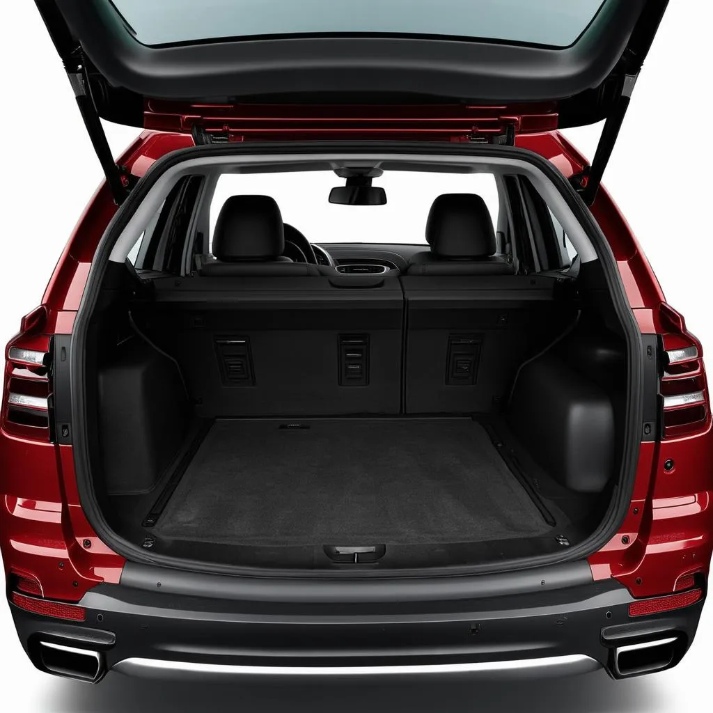 bmw x5 trunk dimensions