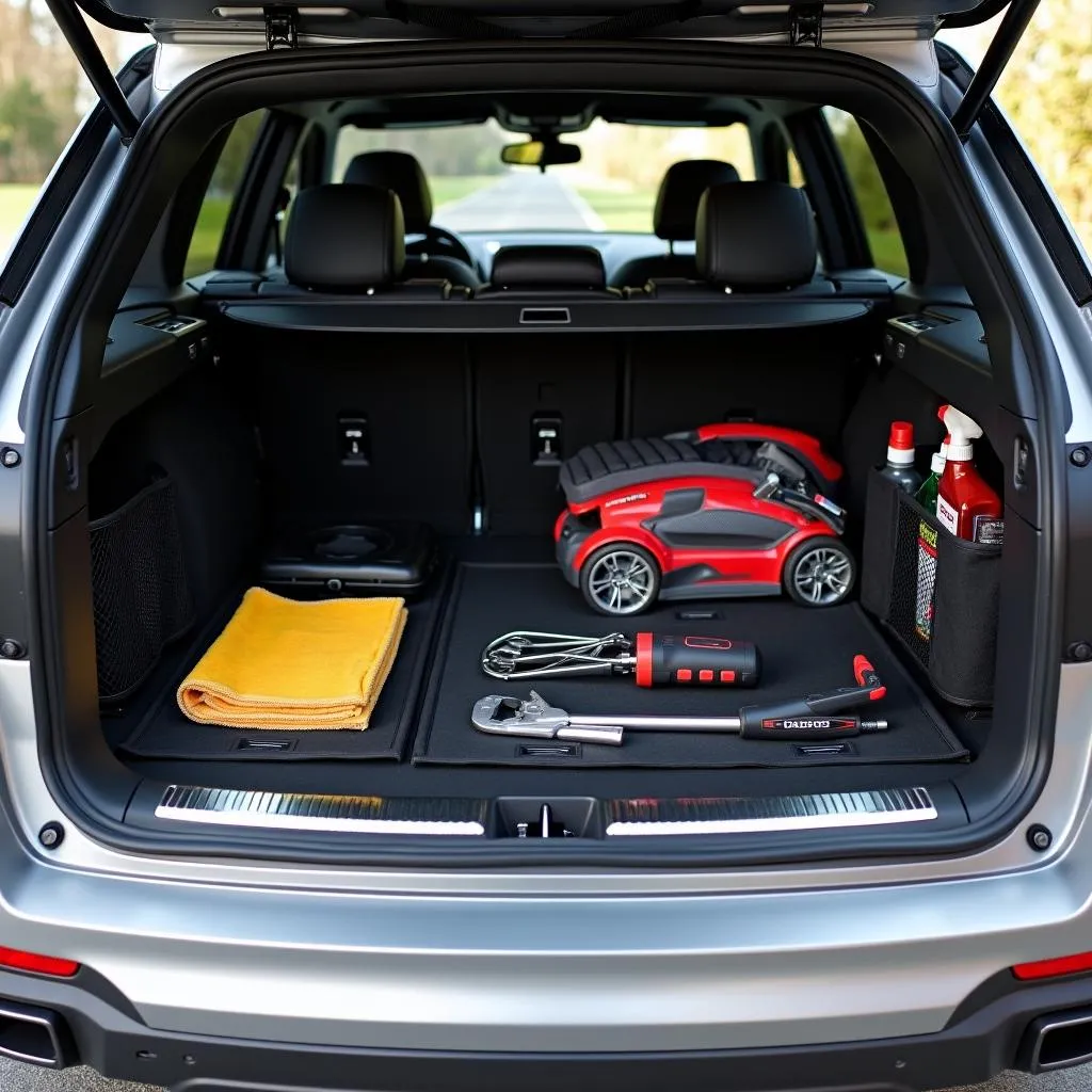 BMW X5 Trunk Organizer