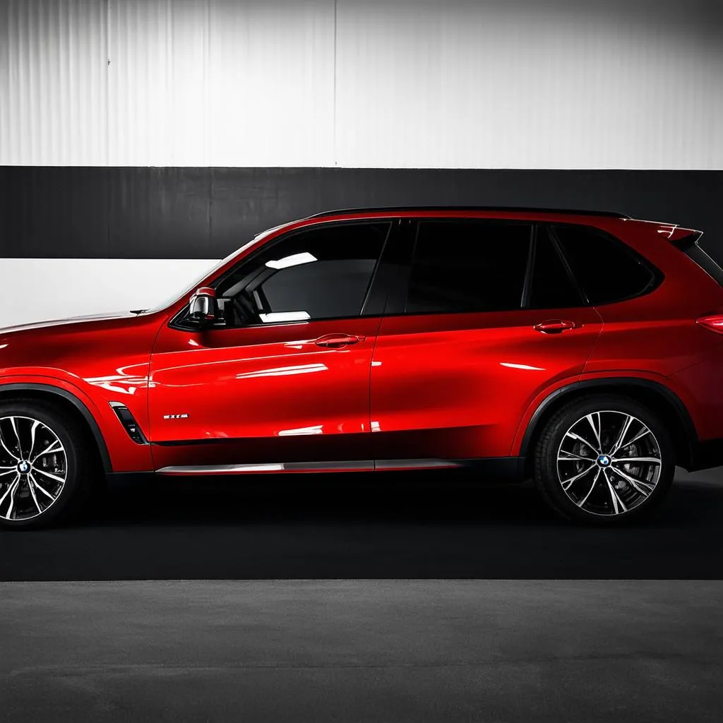 Vermilion BMW X5