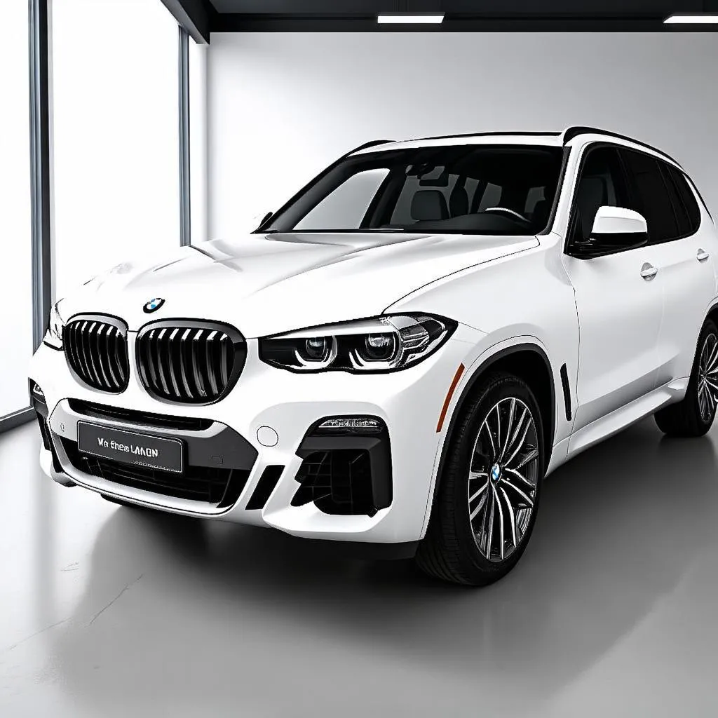 bmw x5 white car