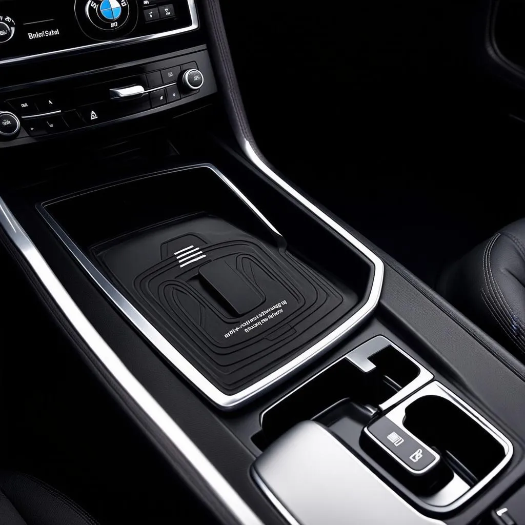 BMW X5 Wireless Charger Interior