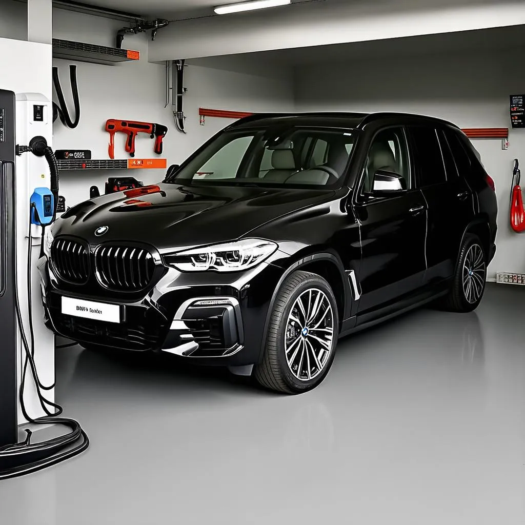 BMW X5 xDrive45e Charging at Home