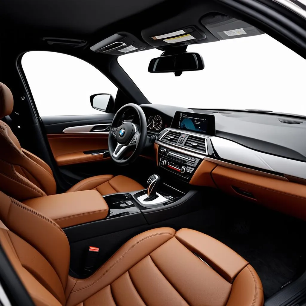 BMW X6 interior