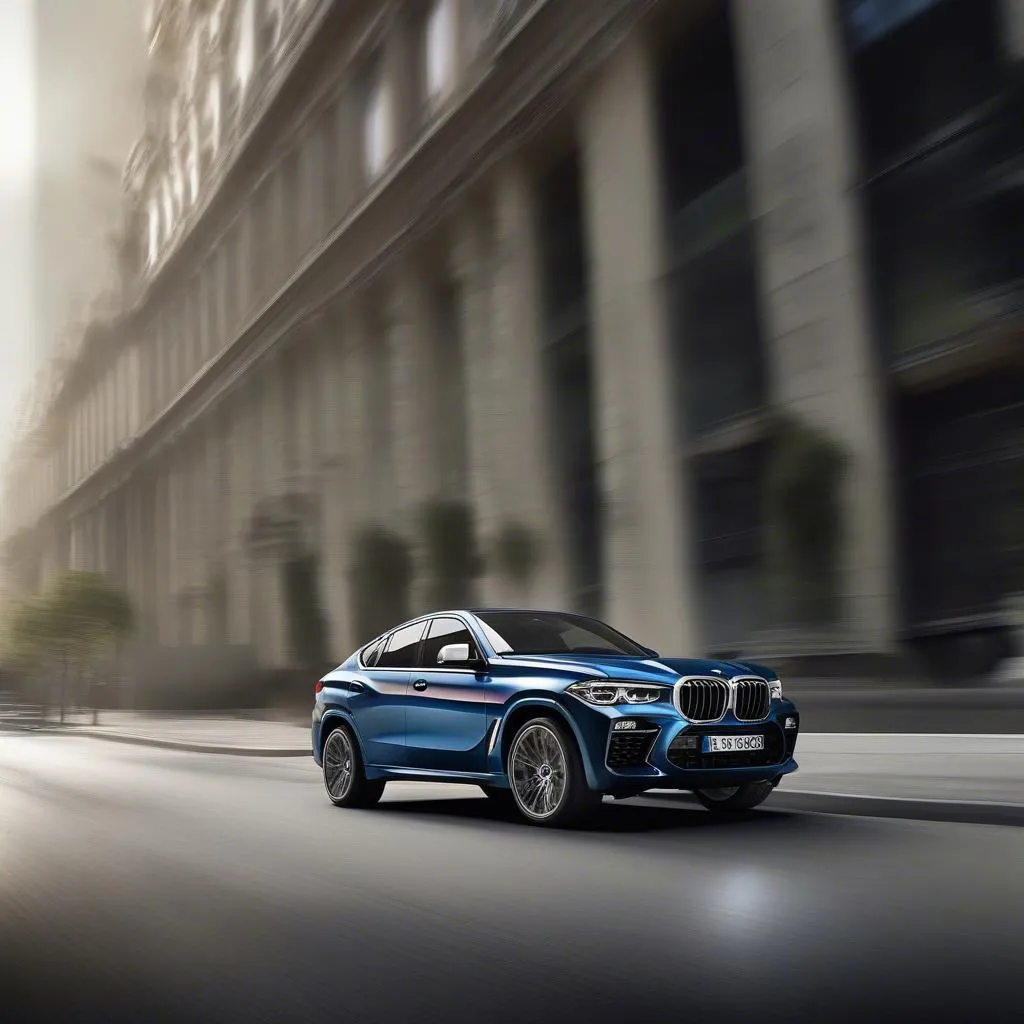 BMW X6 M60i exterior design