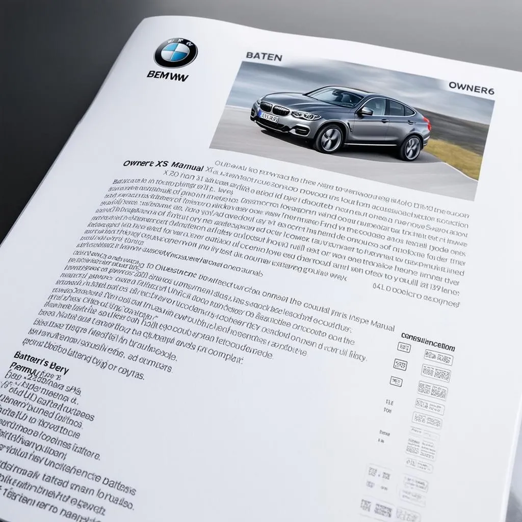 BMW X6 Owner's Manual