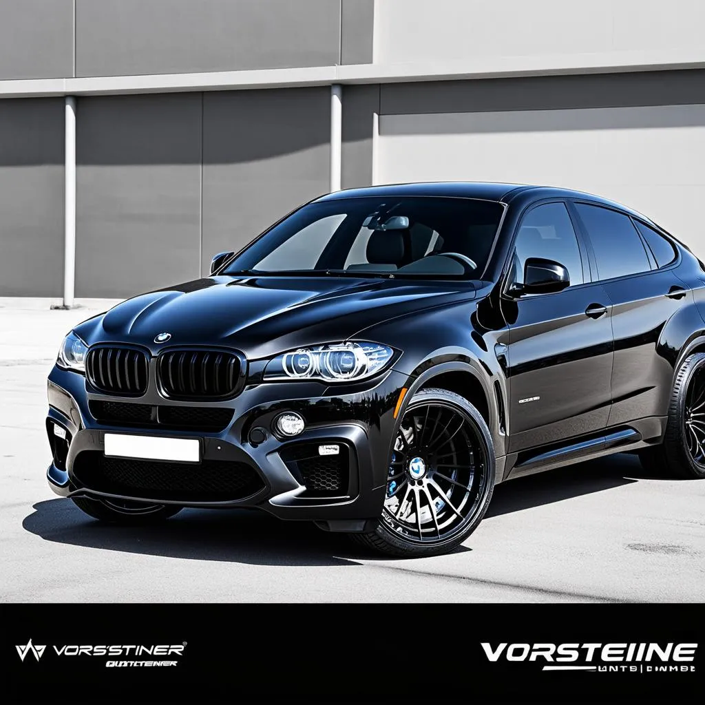 Vorsteiner rims on BMW X6