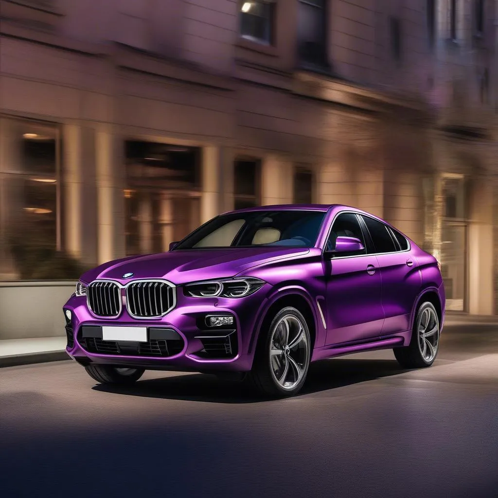 BMW X6 Velvet Orchid