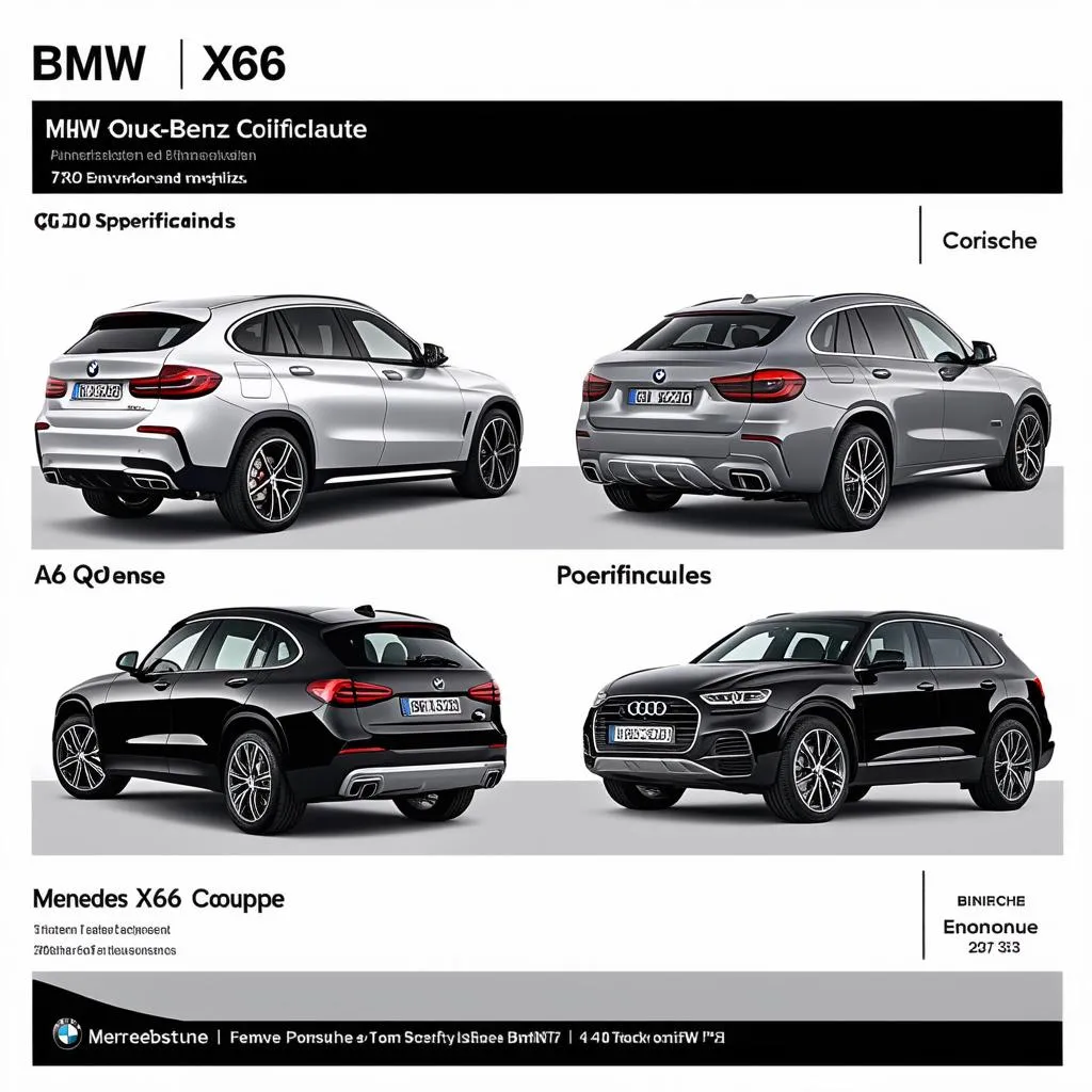 BMW X6 vs Competitors