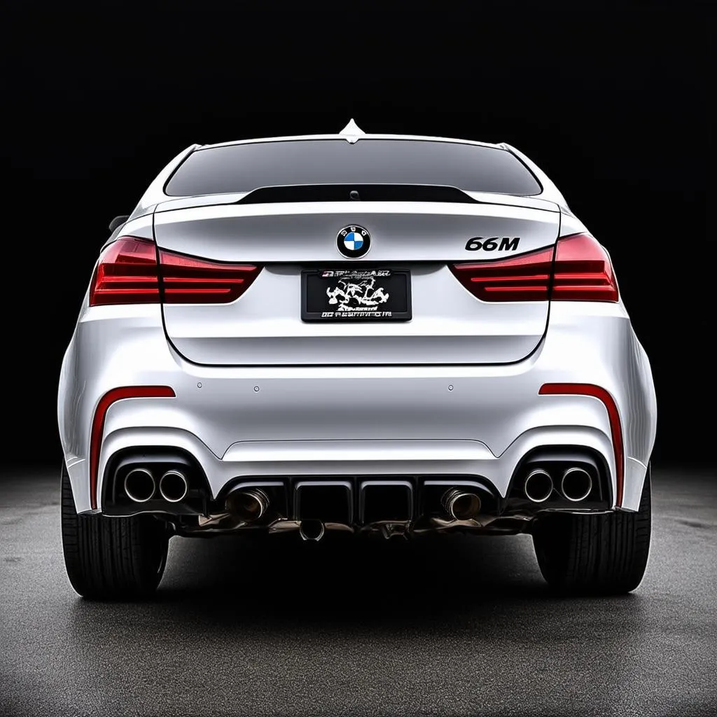 BMW X6M Exhaust