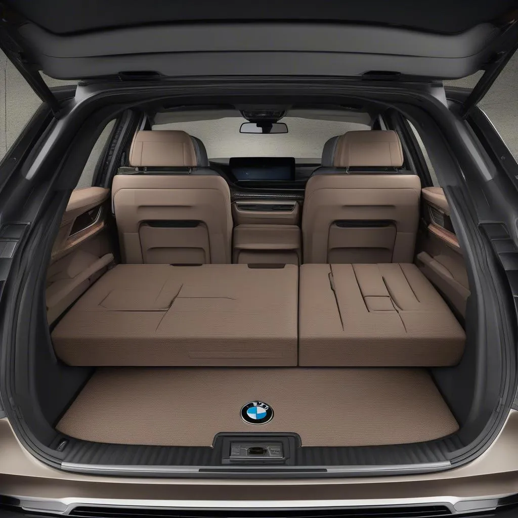 BMW X7 Cargo Space