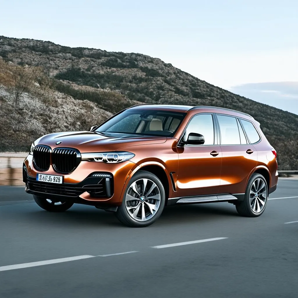 BMW X7 Sparkling Copper Metallic