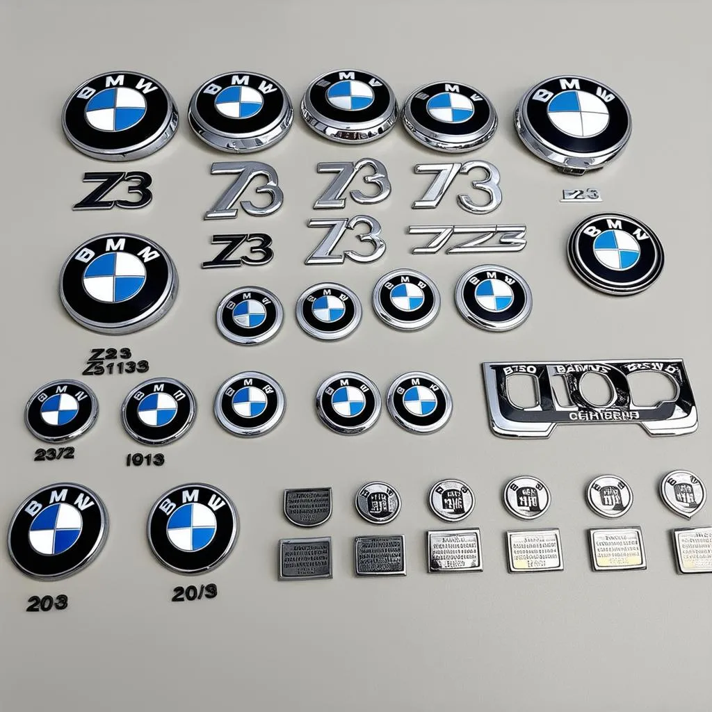 BMW Z3 Emblem Collection