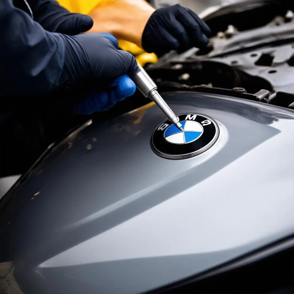 BMW Z3 Emblem Repair