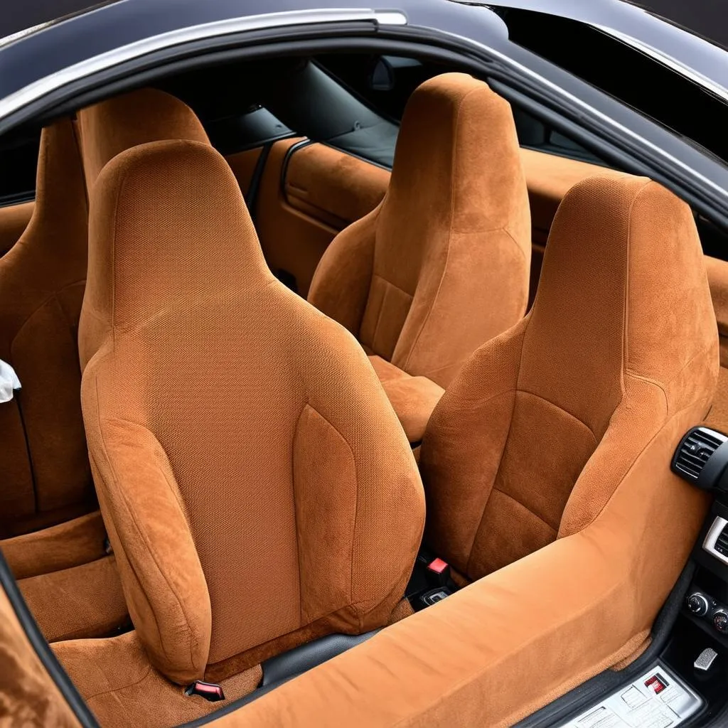 Suede Seat Covers for a BMW Z3